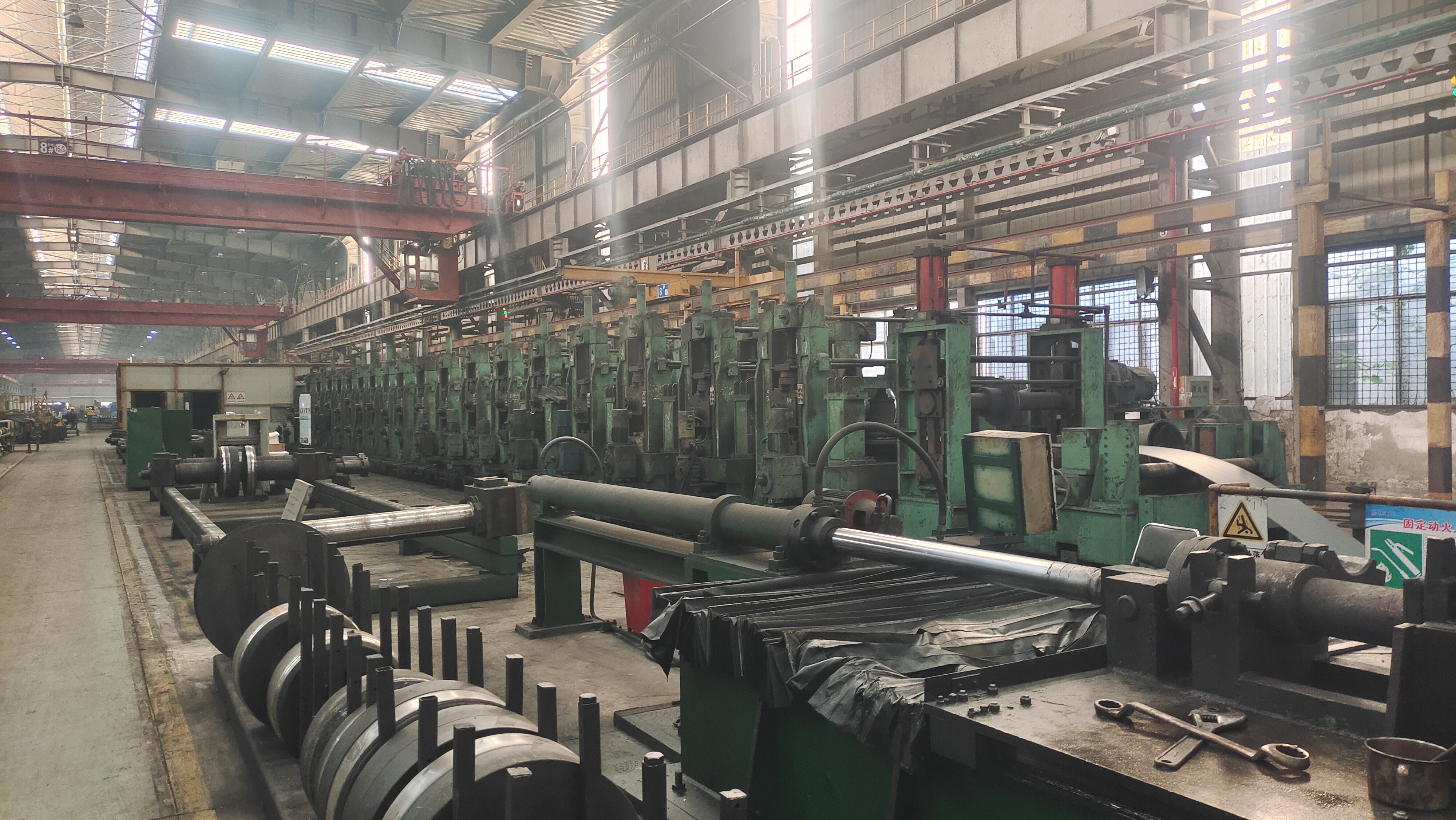 67361c顶级游戏娱乐华腾V9-H系列变频器：助力钢厂1250冷弯机组生产线“焕新升级”！